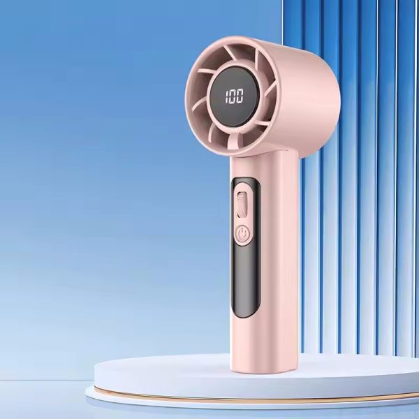 The mini Compact Digital Fan: Adjustable Cooling Power